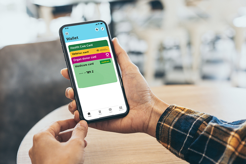 Services Australia digital wallet