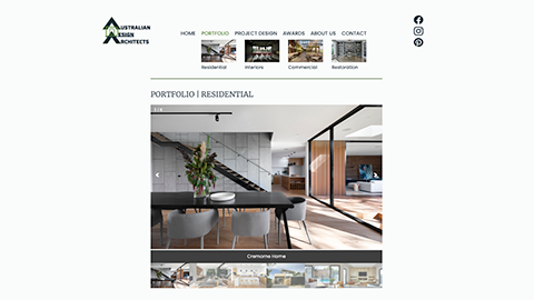 australian design architects portfolio page img