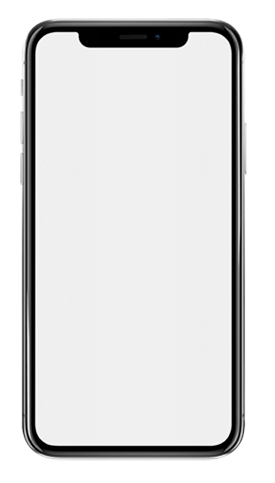 empty iphone mockup image